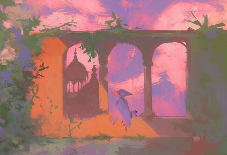 Distant land